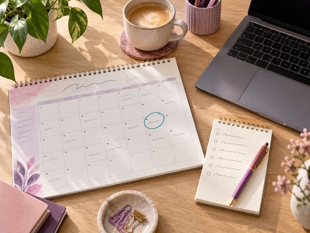 September calendar and checklist representing Google's AI Max automatic campaign upgrades